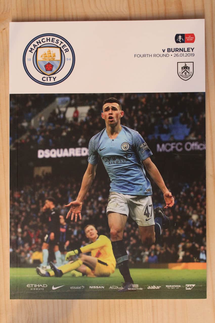 Manchester City FC v Burnley FC